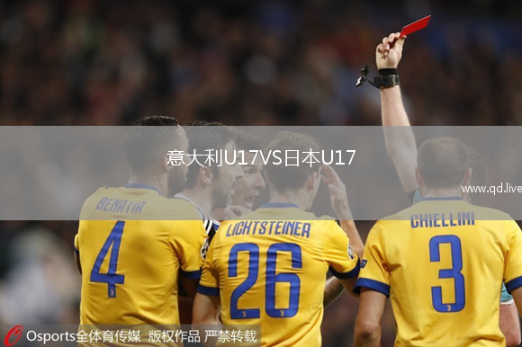 意大利U17VS日本U17
