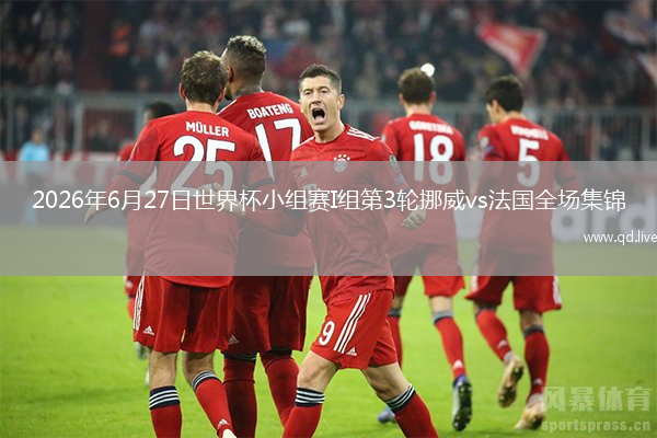 2026年6月27日世界杯小组赛I组第3轮挪威vs法国全场集锦