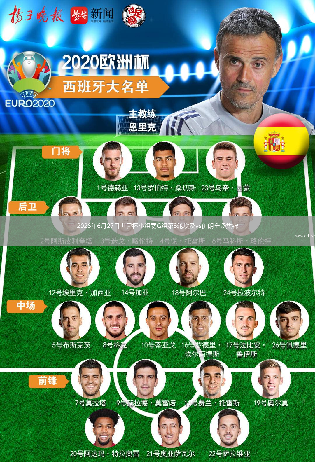2026年6月27日世界杯小组赛G组第3轮埃及vs伊朗全场集锦